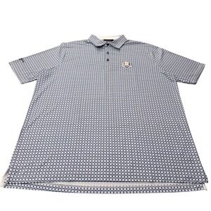 Glenmuir 1897 Ryder Cup 2023 Performance Golf Polo Shirt Mens XL Blue White